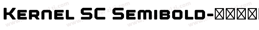 Kernel SC Semibold字体转换